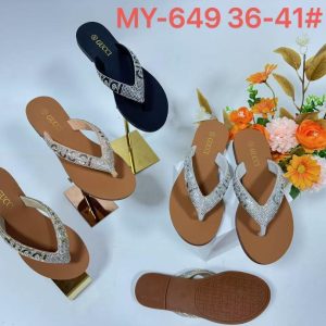 Ladies stone slippers it