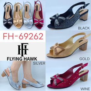 Open toe block heel sandal