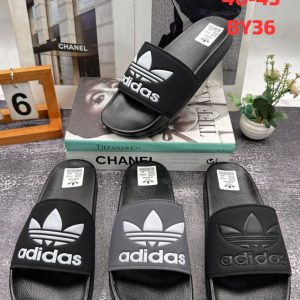 Men leather slide 1
