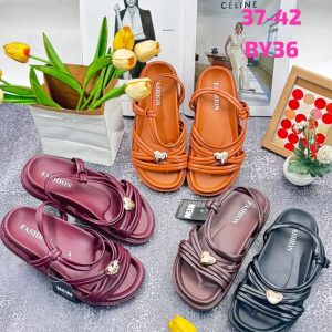 Ladies leather sandal