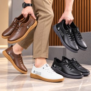 Men leather footwear