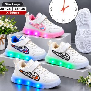 Children light sneakers